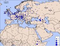 Climex Distribution Map
